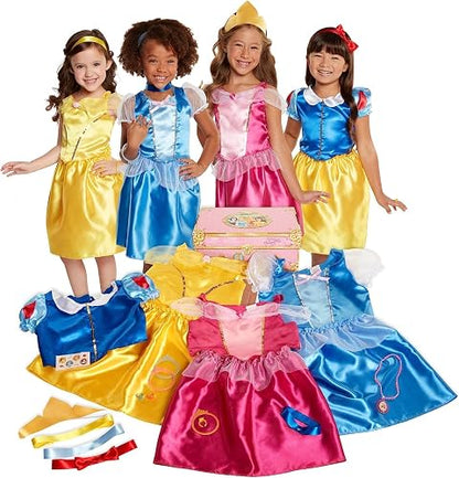 Disney Princess Dress Up Trunk Deluxe 21Piece