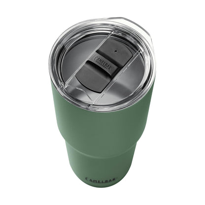 CamelBak - Products Vaso de acero inoxidable con aislamiento Horizon, 300 ml, color musgo