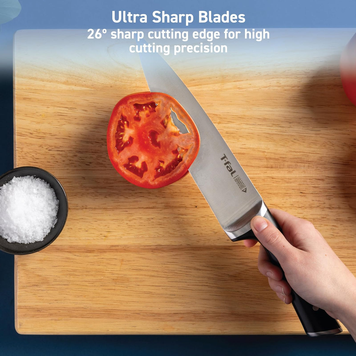 T-fal Cuchillo Santoku Acero Inox. T-Fal Ice Force, K2820664