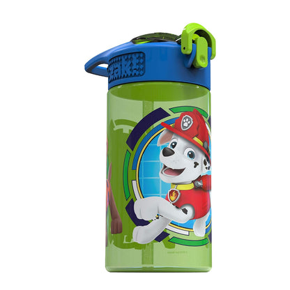 Zak Designs PWPL-T120 Paw Patrol Water Bottles, 16 oz, Rocky, Rubble & Chase