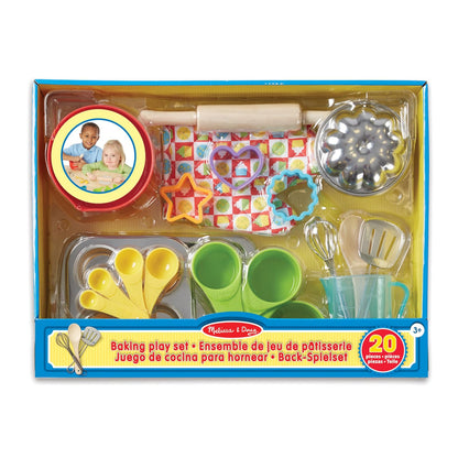 Melissa & Doug Juego para Hornear, 20 Piezas