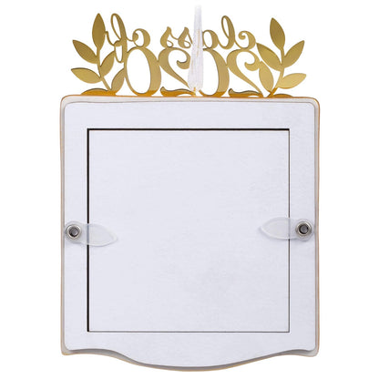 Hallmark Keepsake Adorno de Navidad 2020 Año Fechado Felicitaciones, Grad! Marco de Fotos de Porcelana y Metal