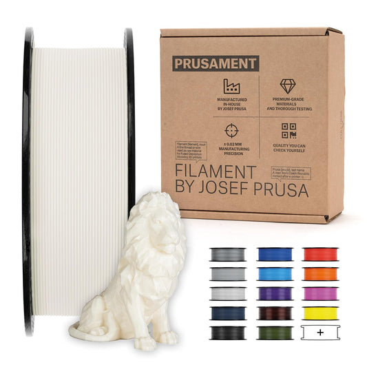 Prusament - Bobina de filamento PLA (1,75 mm, 1 kg, diámetro de +/- 0,02 mm)