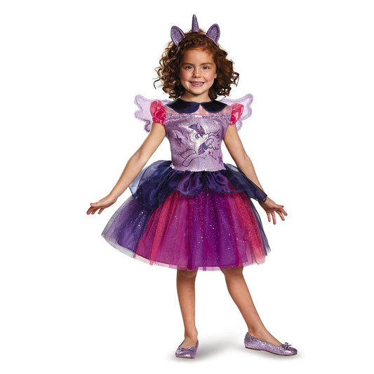 Disguise Twilight Sparkle Tutu Deluxe My Little Pony, disfraz pequeño/4-6X, morado