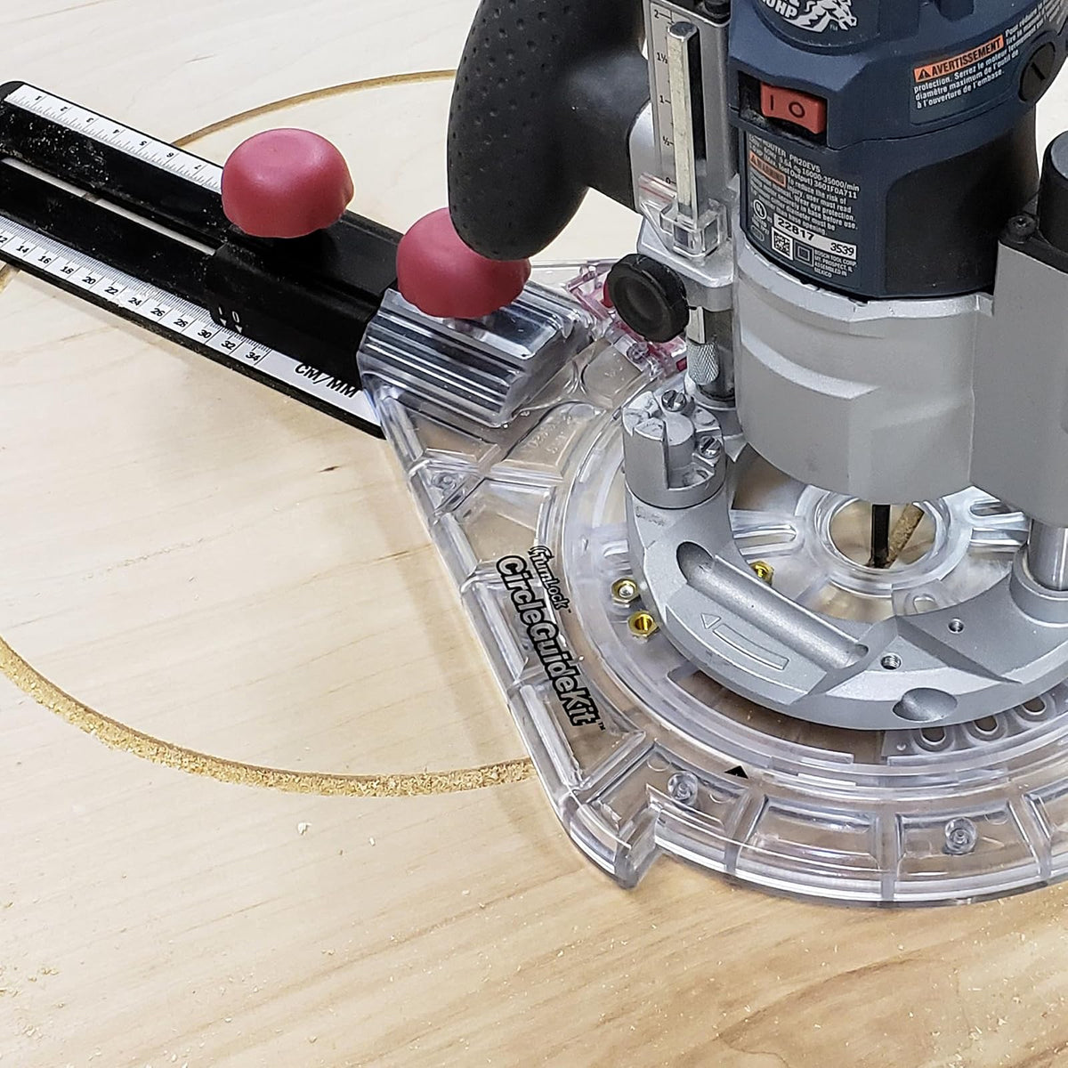 Milescraft 6202 Omni Base - Placa Base Universal para Router de 7"
