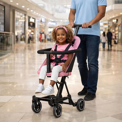 Dream On Me - Cochecito y silla de paseo Universal Coast en rosa