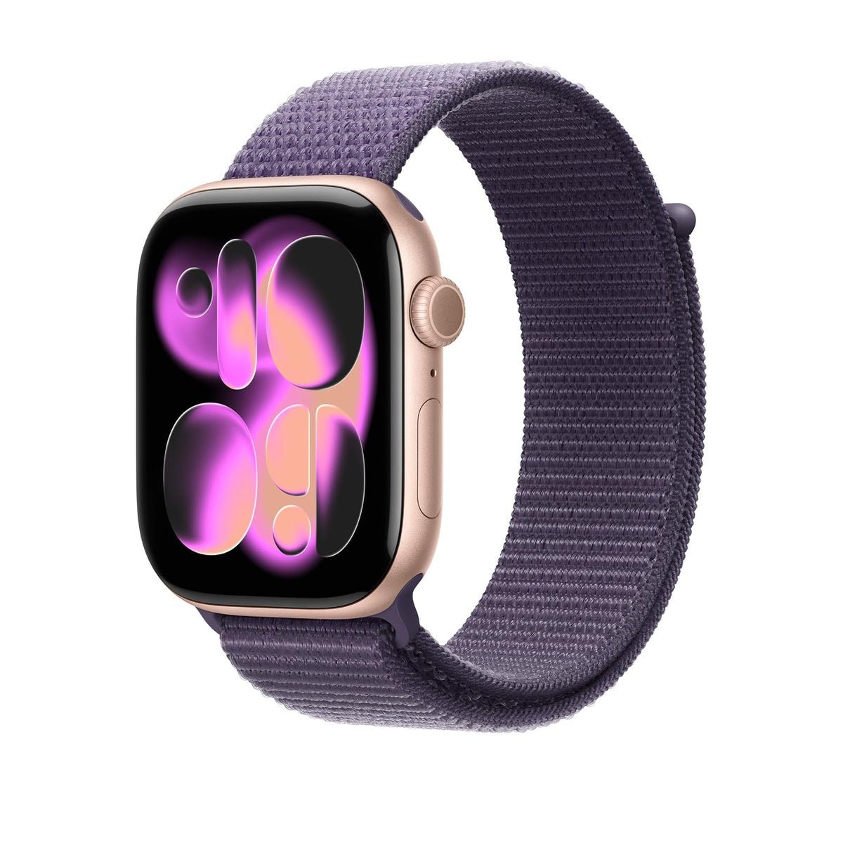 Apple Watch Band - Correa Loop Deportiva - 46 mm - Morado Niebla - Unitalla (para Casi Cualquier muñeca)