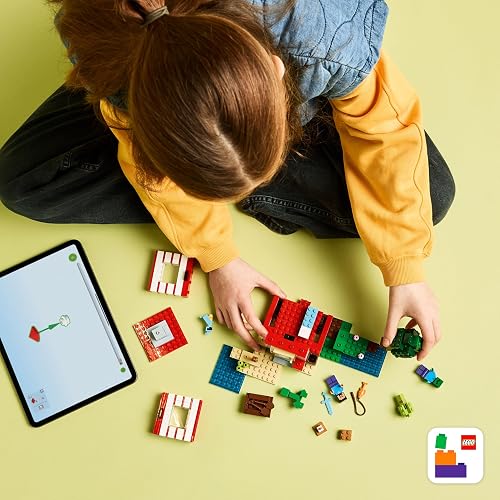 Lego Minecraft La Casa-Dinamita de la Jungla Juguete de Construcción Coleccionable, Decoración Creativa, Juego de Aventuras, Regalo para Niñas y Niños de 8 Años en Adelante 21275