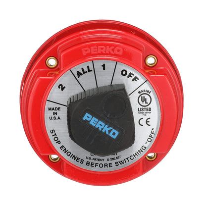 Seachoice Interruptor de selección de batería, desconexión de aislamiento de corte, doble, 12-50 V