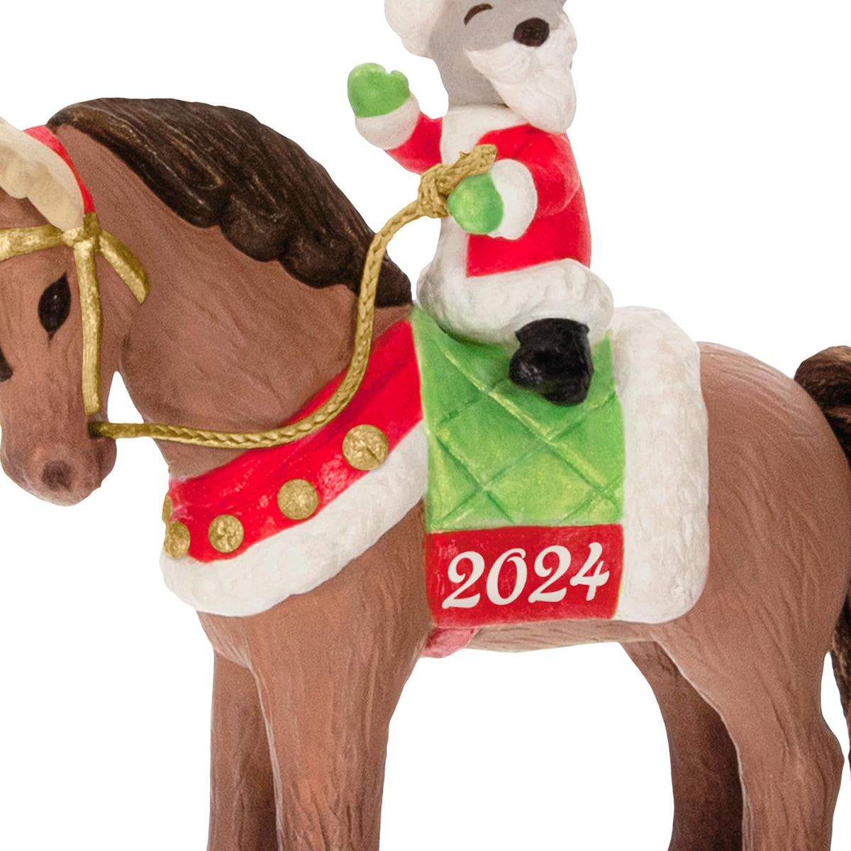Hallmark - Adorno de Navidad 2024, un Pony para Navidad 2024, Regalos para niños