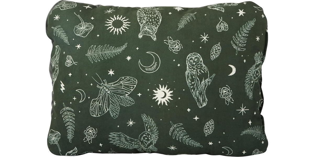 Therm-a-Rest Almohada Compresible para Camping y mochilero, Regular, 14 x 18 Pulgadas, Woodland