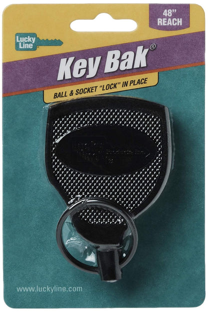 Super 48 Key-Bak - Carrete retráctil para llaves, 1 por tarjeta