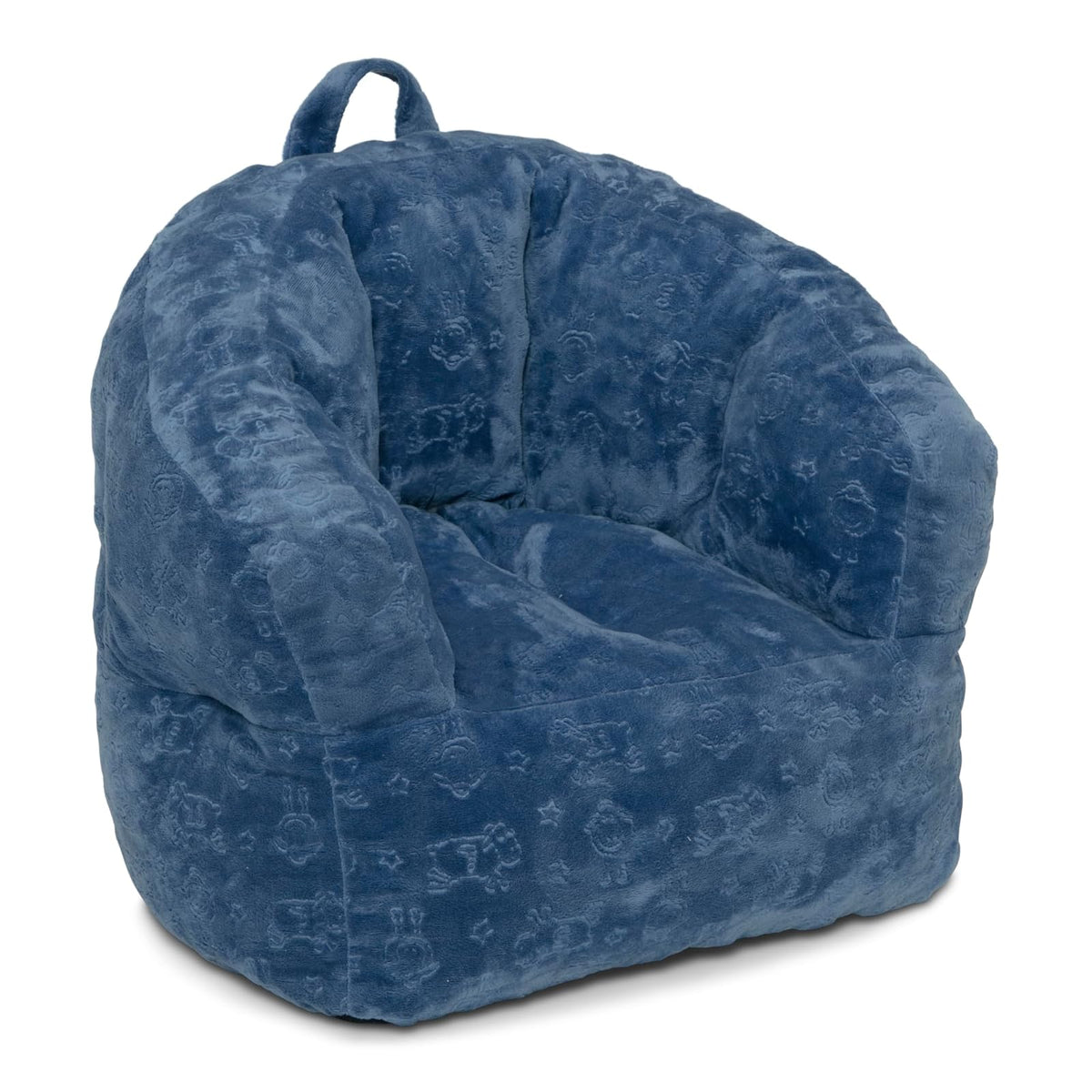 Delta Children - Serta Kids - Silla de felpa para niños, color azul vaquero