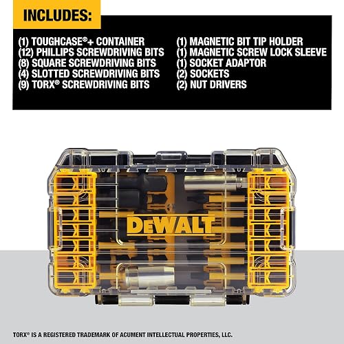 DEWALT FlexTorq DWA2NGFT40IR - Juego de puntas de destornillador de impacto (40 piezas)