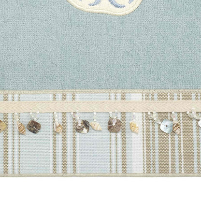 Avanti Linens - Juego de Toallas de 3 Piezas, algodón Suave y Absorbente, decoración Costera del hogar (por The Sea Collection, Mineral)