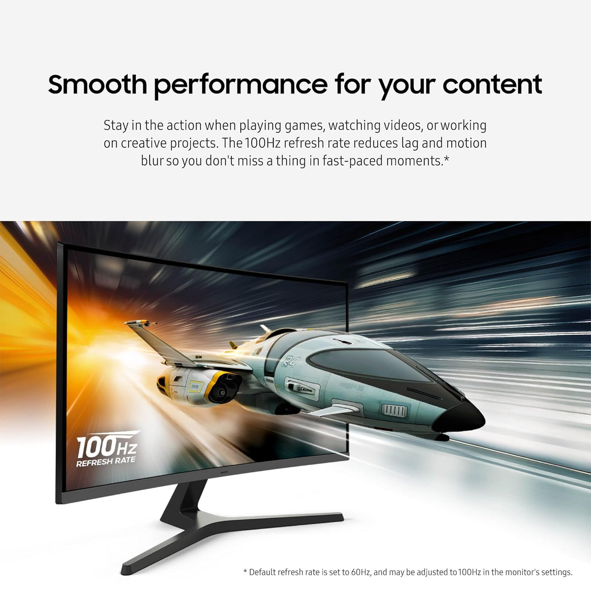 Samsung Monitor Curvo S3 de 32 Pulgadas (S39GD) FHD 100Hz, Modo de Juego, Modo de Ahorro de Ojos, Conectividad Múltiple con Puerto HDMI, Altavoces Integrados, LS32D396GANXZA, 2025