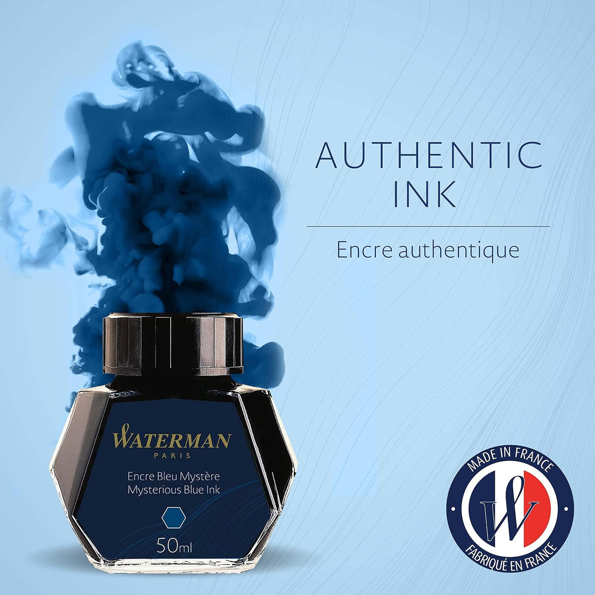 Waterman, Bote de Tinta Permanente, S0110790, 50 ml