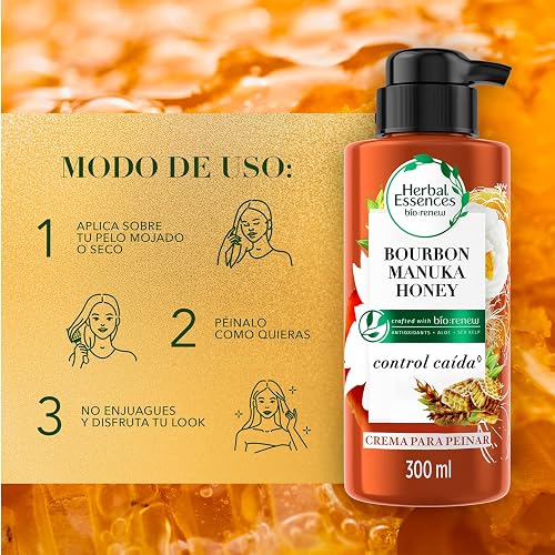 Herbal Essences Bío:Renew Crema para Peinar Manuka Honey & Aloe 300 ml