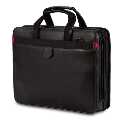 Wenger Luggage Proxy 601675 - Padfolio de presentación con cierre, color negro, 14 pulgadas