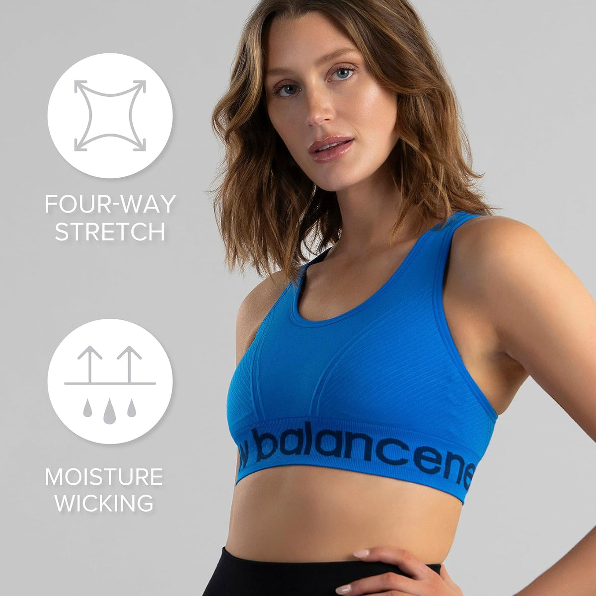 New Balance New Balance Seamless Sports Bra Sujetador Deportivo Mujer