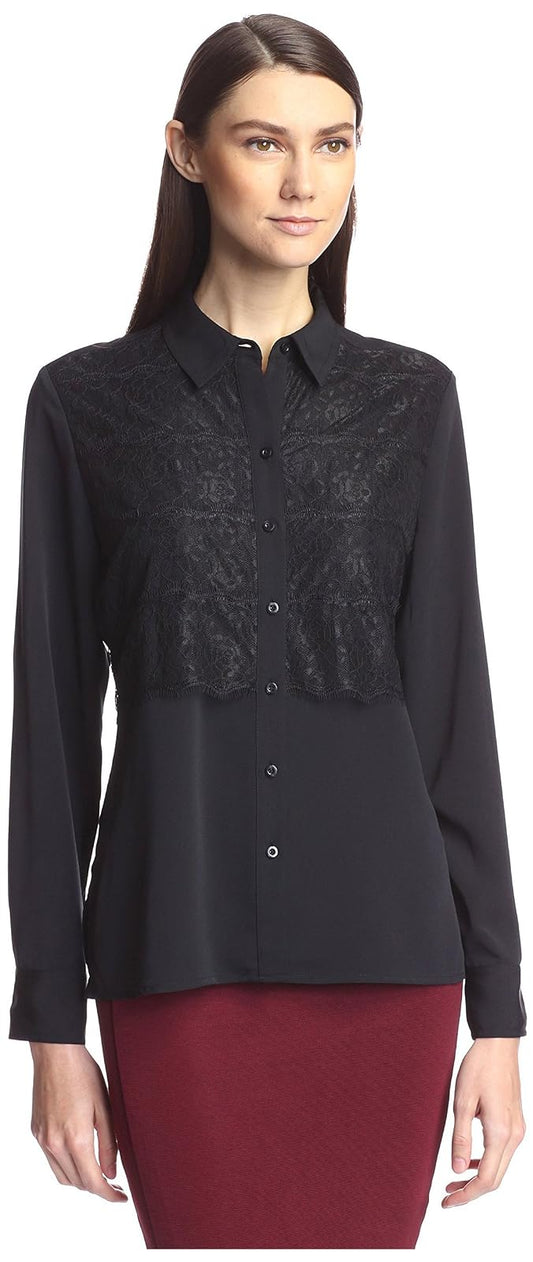 SOCIETY NEW YORK Camisa de Encaje para Mujer