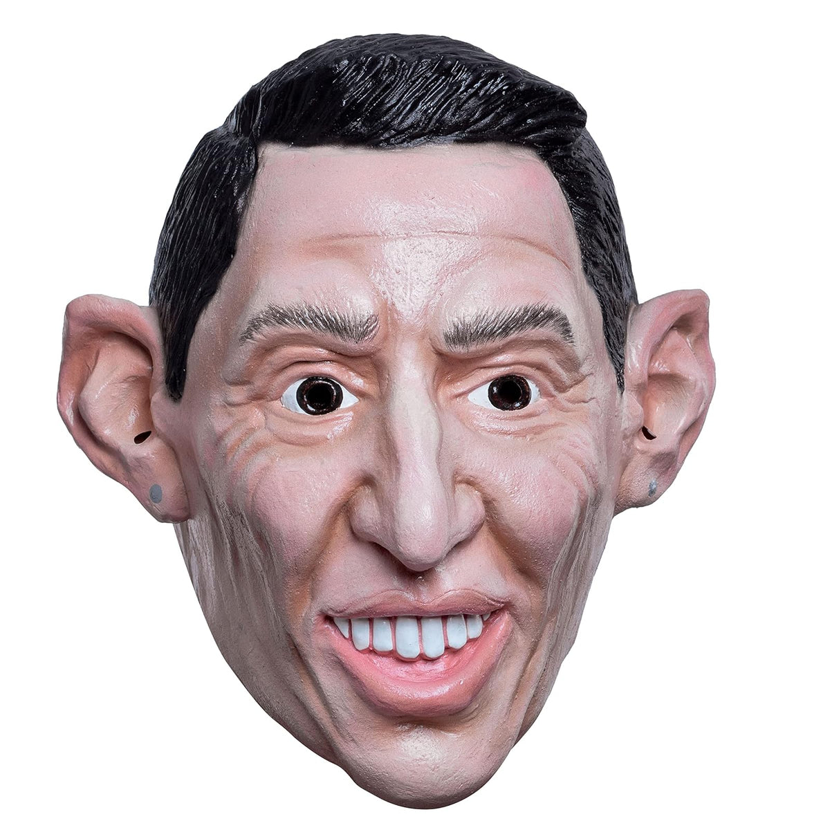 Fideo, Máscara de Ángel Di Maria Futbolista Paris Saint-Germain, Máscaras de Personas Famosas del Deporte Ideal para Halloween, Fiestas de Disfraces e Imitación