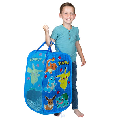Franco - Cesta plegable para habitación de niños, tamaño único, Pokemon