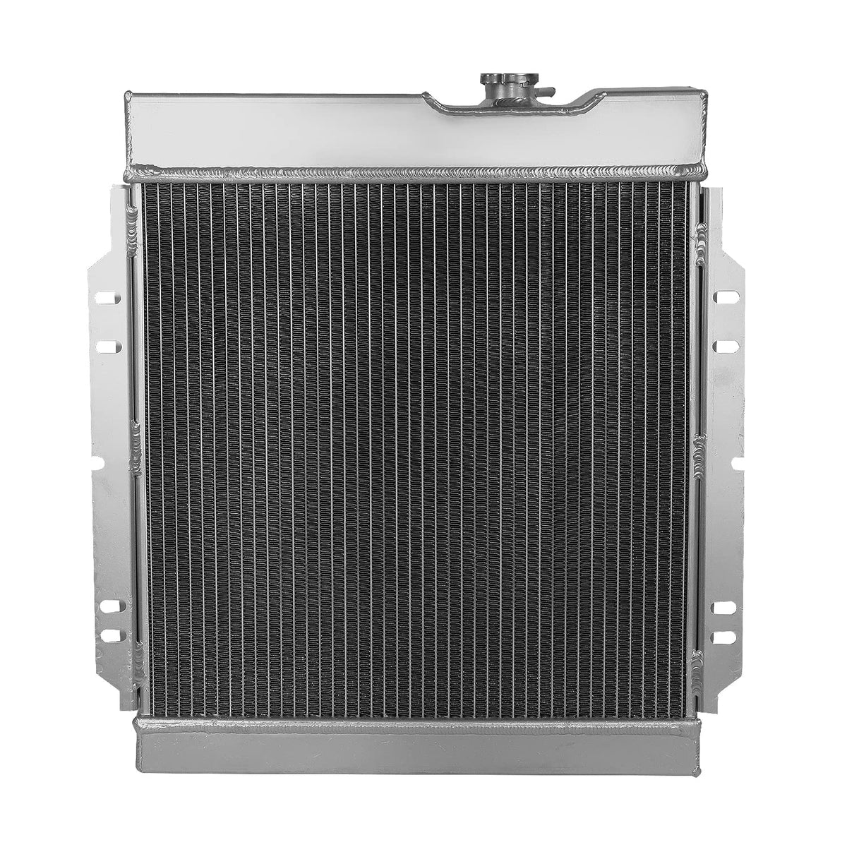 DNA Motoring RA-FM64-3 Radiador de Carreras de Aluminio, Metálico