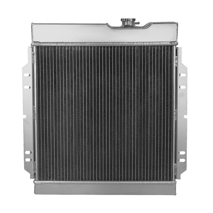 DNA Motoring RA-FM64-3 Radiador de Carreras de Aluminio, Metálico