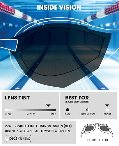 Arena - anteojos de natación Unisex para Hombres y Mujeres, con núcleo Cobra, antivaho, Lentes de policarbonato, Espejo, no Espejo, para Hombres y Mujeres