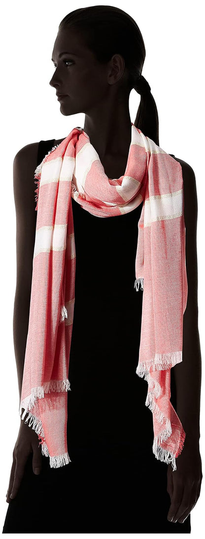Mud Pie Shimmer Stripe Scarf BufandaMujer
