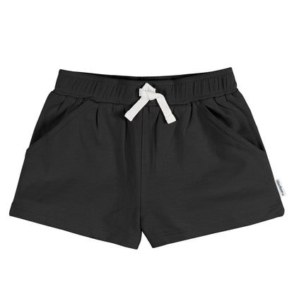 Gerber Paquete de 3 Pantalones Cortos de Punto Pantalones Cortos Informales para Bebé-Niñas