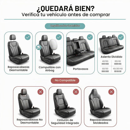 FH Group - Juego Completo de Fundas para Asientos de Automóvil con alfombras, Funda para Volante y Almohadillas para Orejas para cinturón de Seguridad, Ajuste Universal para Automóviles, Camiones y SUV, Color