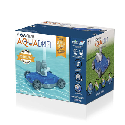 AquaDrift Aspiradora Automática para Alberca Elevada hasta 6.70 m, Bestway Canasta 1.7 L