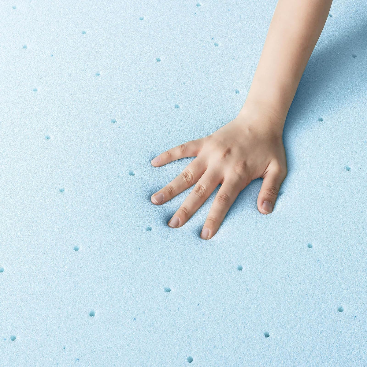 Best Price - Colchón de Espuma viscoelástica ventilada de 4 Pulgadas, infusión de Gel refrigerante, Certificado CertiPUR-US, Esencial para recámara, Individual XL
