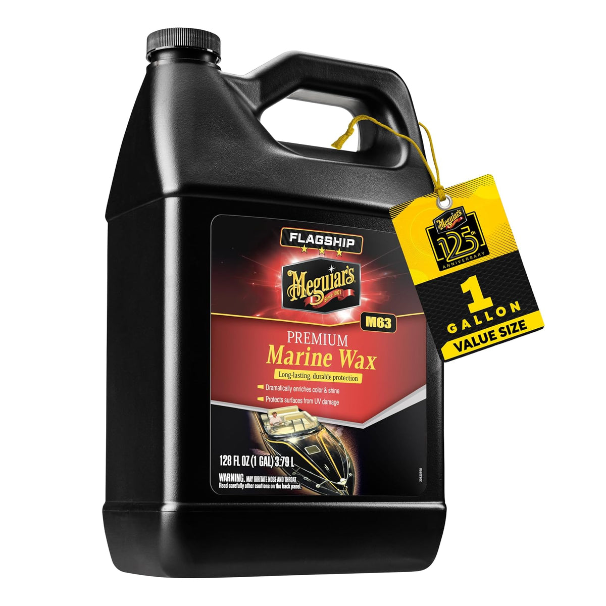 Meguiar's M6301 Flagship Cera marina premium, 1 galón