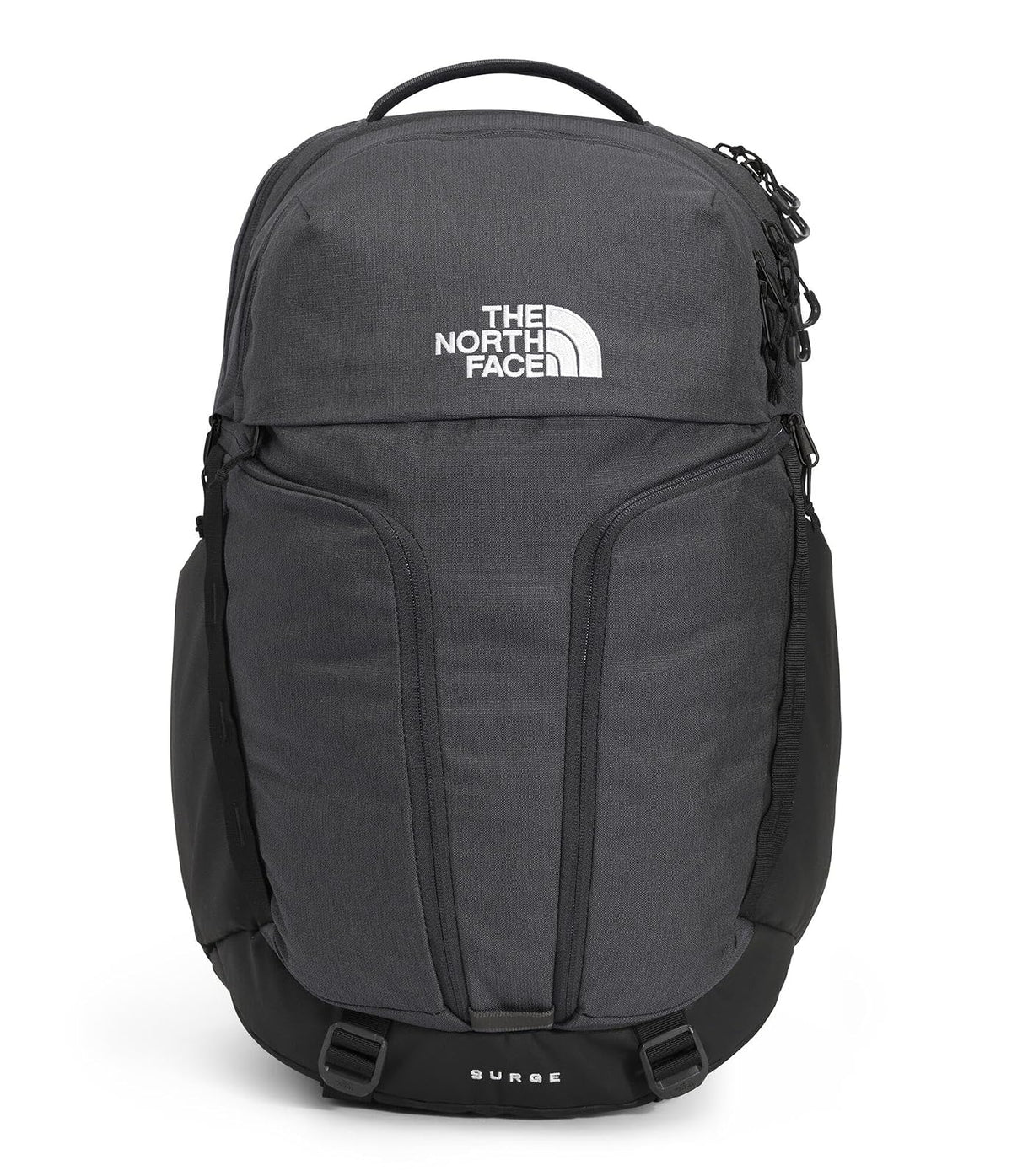 The North Face Surge Mochila para Laptop, Diseño para Mujer - talla única - Gris Asfalto Light Heather - Tnf Black-npf