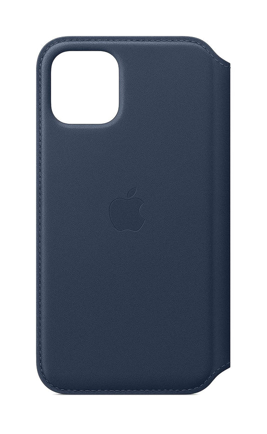 Funda de Piel Apple (para iPhone 11 Pro), Color Azul Marino Profundo