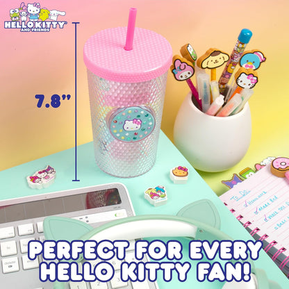 Horizon Group USA Hello Kitty Y Sus Amigos - Vaso brillante