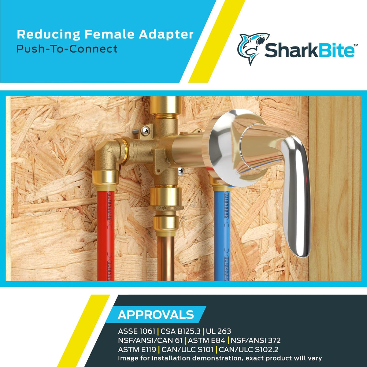 SHARKBITE UXL114140F conector hembra 1-1/2" x 1-1/2"