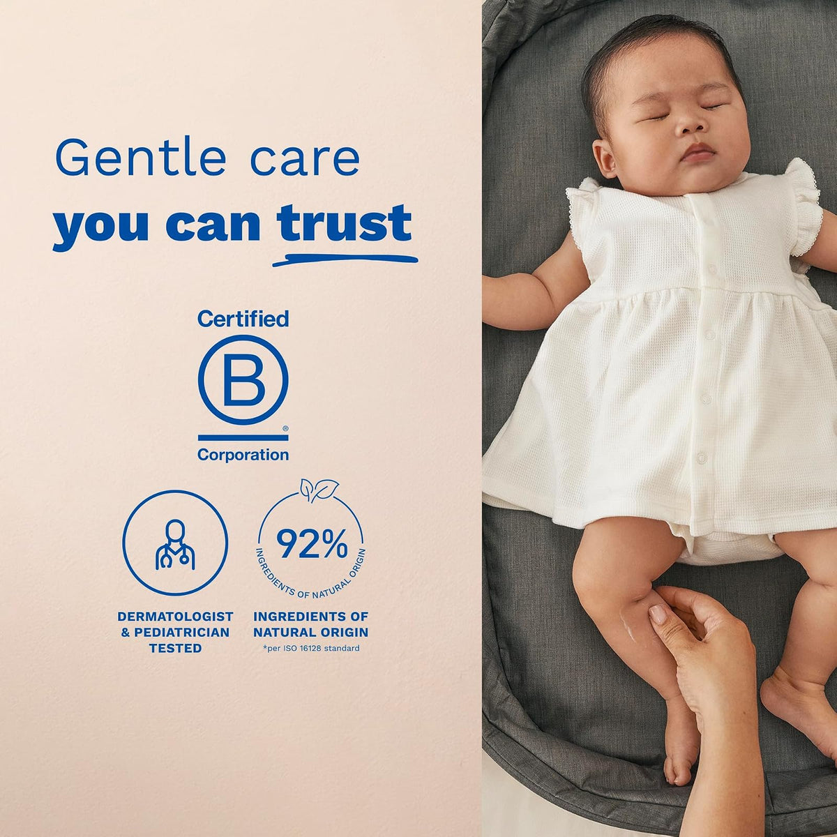 Mustela Cicastela Moisture Recovery Cream - Multipurpose Baby Ointment for Skin Discomfort - with Natural Avocado & Hyaluronic Acid - Fragrance-Free - 1.35 fl. Oz