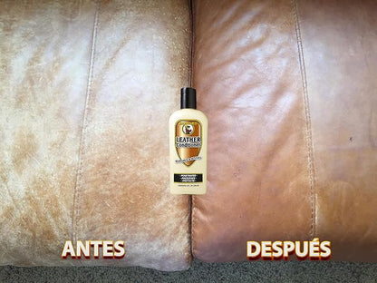 HOWARD Bálsamo Acondicionador para Cuero | Con Cera de Abeja y Cera de Carnauba | Restaurador y Protector de Artículos de Piel | Para Zapatos, Muebles de Piel, Sofás 236 ml (8 oz)