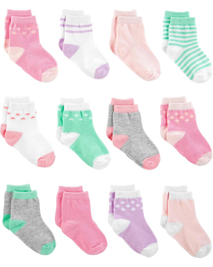 Simple Joys by Carter's Paquete de 12 calcetines CalcetinesUnisex bebé