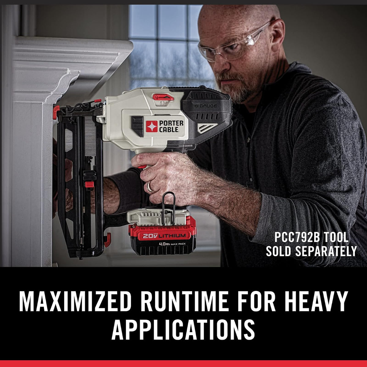 Porter-Cable 20V MAX* Batería de Litio, 4.0-Ah, Paquete de 2 (PCC685LP)