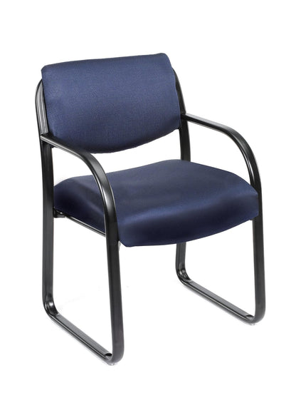 Boss B9521-BE Fabric Guest Chair, Blue