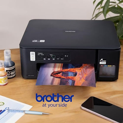 Brother Multifuncional InkBenefit Tank DCP-T430W, Tinta Continua, Wi-Fi | Tecnología InkBenefit Tank, Impresión Wi-Fi 5GHz, Tinta Recargable, Impresión 7,500 Págs. en Negro y 5,000 Págs. en Color