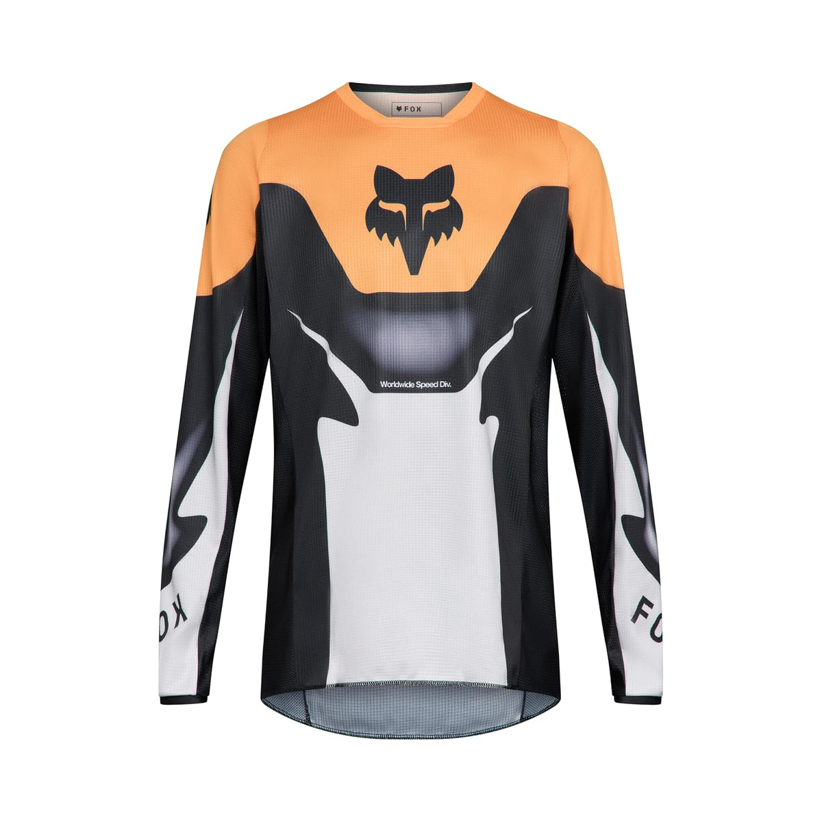Fox Racing 180 Motocross Dirt Bike Jersey para Hombre, Negro/Blanco, Talla M