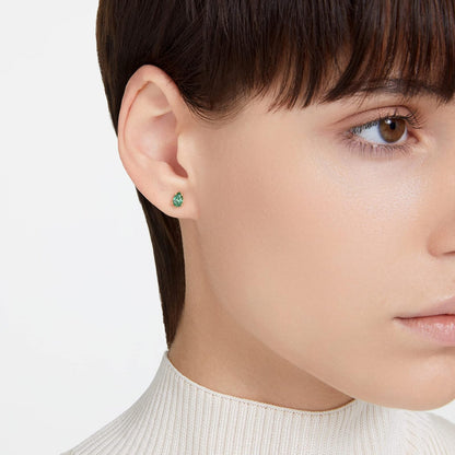 Swarovski Stilla Necklace and Earrings Crystal Jewelry Collection, Mixed Crystal Cuts, Varying Metal Finishes