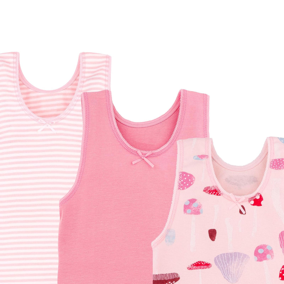Baby Creysi Playera Paquete para Niña Pack de 3 Algodón Hipoalergénico