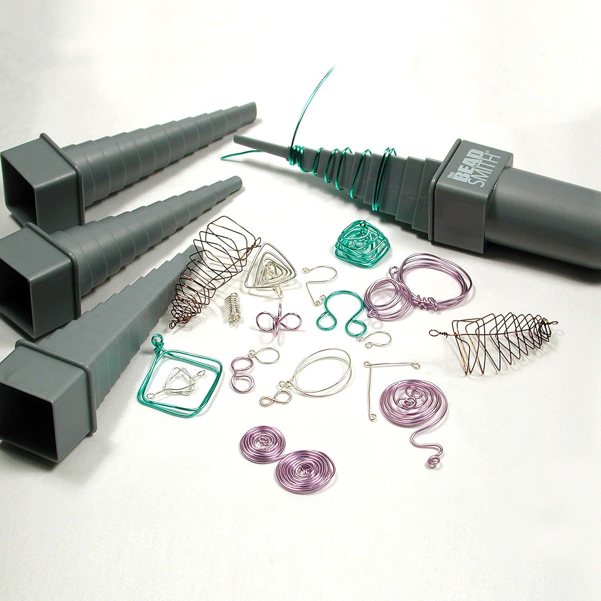 Beadsmith Multi Right Angle Wire Mandrel Looping Tool with 4 Shapes and 48 Sizes